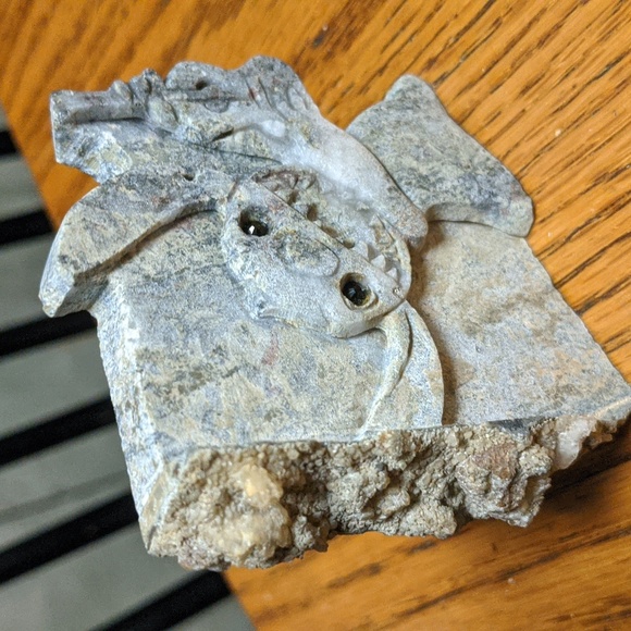 Disney Stitch sculpture art natural stone quartz Disney Lilo and Stitch - Picture 3 of 4